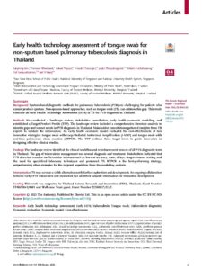 Early health technology assessment of tongue swab for non-sputum based pulmonary tuberculosis diagnosis in Thailand